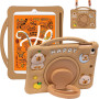 Дитячий чохол для Apple iPad mini 1/2/3/4/5 7.9" Galeo Cartoon Capybara з ремінцем