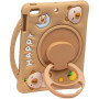 Дитячий чохол для Apple iPad mini 1/2/3/4/5 7.9" Galeo Cartoon Capybara з ремінцем