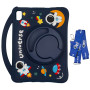 Детский чехол для Apple iPad mini 6/7 (2021/2024) 8.3" Galeo Cartoon Space с ремешком