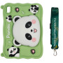 Дитячий чохол для Apple iPad mini 6/7 (2021/2024) 8.3" Galeo Cartoon Panda з ремінцем