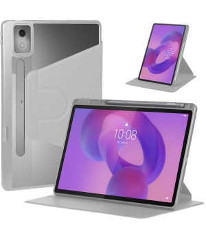 Чохол Galeo Hybrid Rotating with Stylus Holder для Lenovo Idea Tab Pro TB373FU 12.7" (2025) Grey