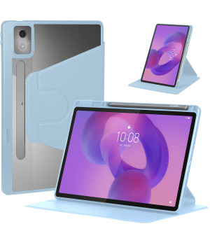 Чохол Galeo Hybrid Rotating with Stylus Holder для Lenovo Idea Tab Pro TB373FU 12.7" (2025) Light Blue