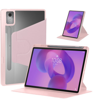 Чохол Galeo Hybrid Rotating with Stylus Holder для Lenovo Idea Tab Pro TB373FU 12.7" (2025) Pink