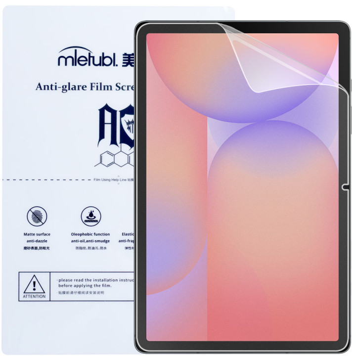 Гидрогелевая пленка Mietubl Anti-Glare для Samsung Galaxy Tab S10 Lite 10.9" (2025) SM-X400, SM-X406 Матовая