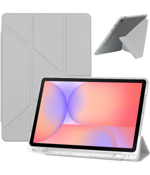 Чехол Galeo Y-Type with S Pen Holder для Samsung Galaxy Tab S9/S9 FE/S10 FE/S10 Lite Grey