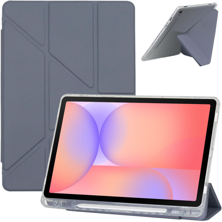 Чехол Galeo Y-Type with S Pen Holder для Samsung Galaxy Tab S9/S9 FE/S10 FE/S10 Lite Heather