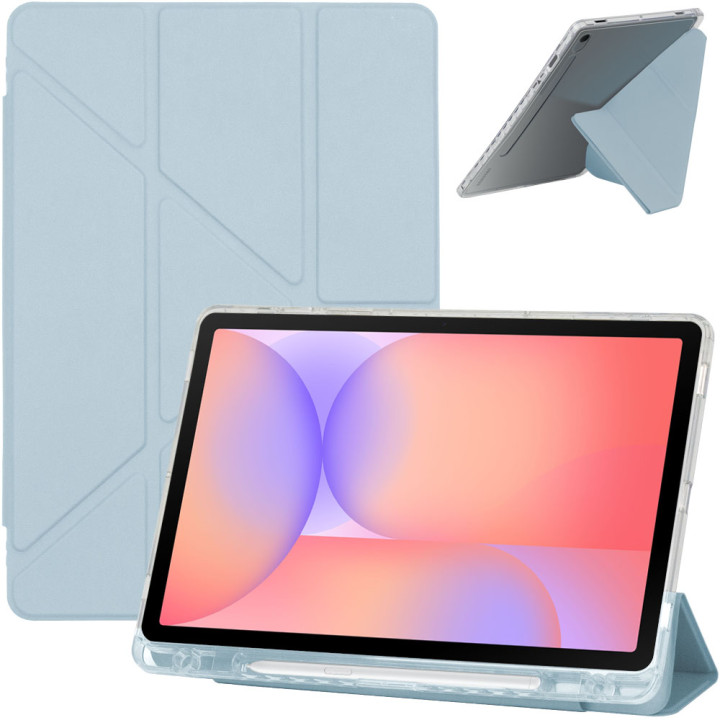 Чехол Galeo Y-Type with S Pen Holder для Samsung Galaxy Tab S9/S9 FE/S10 FE/S10 Lite Light Blue