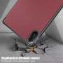 Чохол Galeo Slimline Portfolio для Xiaomi Redmi Pad 2 (2025) 11" Wine Red