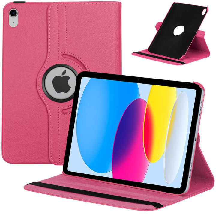 Поворотний чохол для Apple iPad 11 (2025) / iPad 10 10.9" (2022) Hotpink
