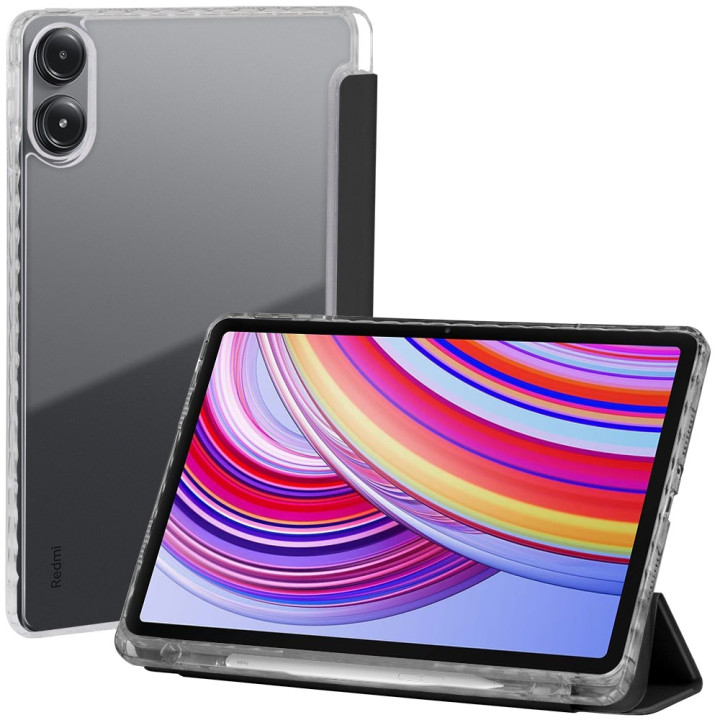 Чохол Galeo Acrylic Trifold with Stylus Holder для Xiaomi Redmi Pad Pro 12.1" / Poco Pad Black