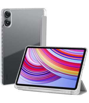 Чохол Galeo Acrylic Trifold with Stylus Holder для Xiaomi Redmi Pad Pro 12.1" / Poco Pad Grey