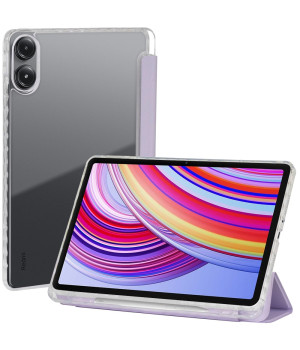 Чохол Galeo Acrylic Trifold with Stylus Holder для Xiaomi Redmi Pad Pro 12.1" / Poco Pad Lavender