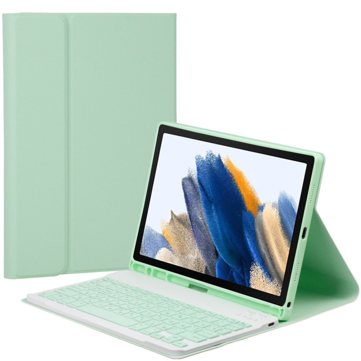 Чехол с клавиатурой для Samsung Galaxy Tab A8 10.5" SM-X200, SM-X205 Galeo (En+Ua+Ru) Mint