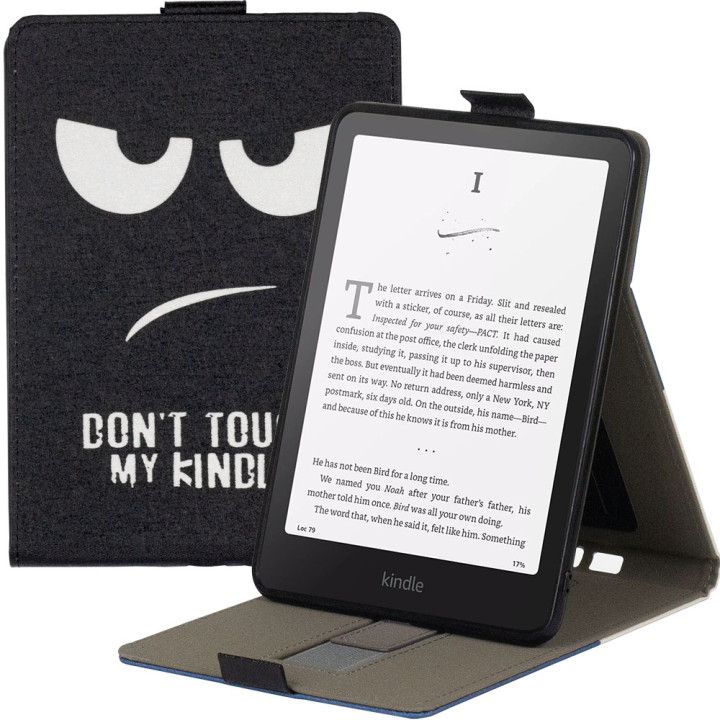 Чохол Galeo TPU Stand для Amazon Kindle Paperwhite 12th Gen 7" / Kindle Colorsoft Don't Touch!