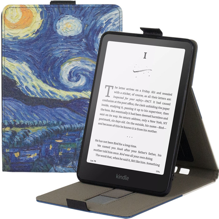 Чохол Galeo TPU Stand для Amazon Kindle Paperwhite 12th Gen 7" / Kindle Colorsoft Van Gogh