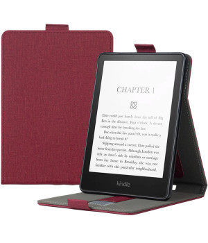 Чохол Galeo TPU Stand для Amazon Kindle Paperwhite 12th Gen 7" / Kindle Colorsoft Wine Red