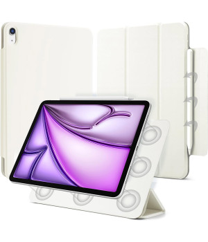 Чохол Magnetic Buckle Series для iPad Air 11 M2/M3 (2024/2025), Air 4/5 10.9" (2020/2022) White