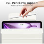 Чехол Magnetic Buckle Series для iPad Air 11 M2/M3 (2024/2025), Air 4/5 10.9" (2020/2022) White