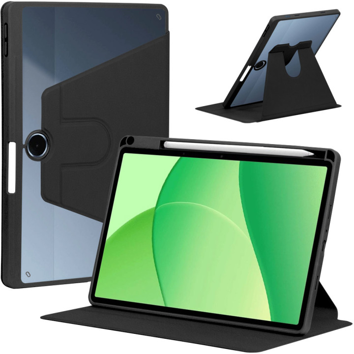 Чехол для OPPO Pad SE 11" / OnePlus Pad Lite (2025) Galeo Hybrid Rotating Stand Black