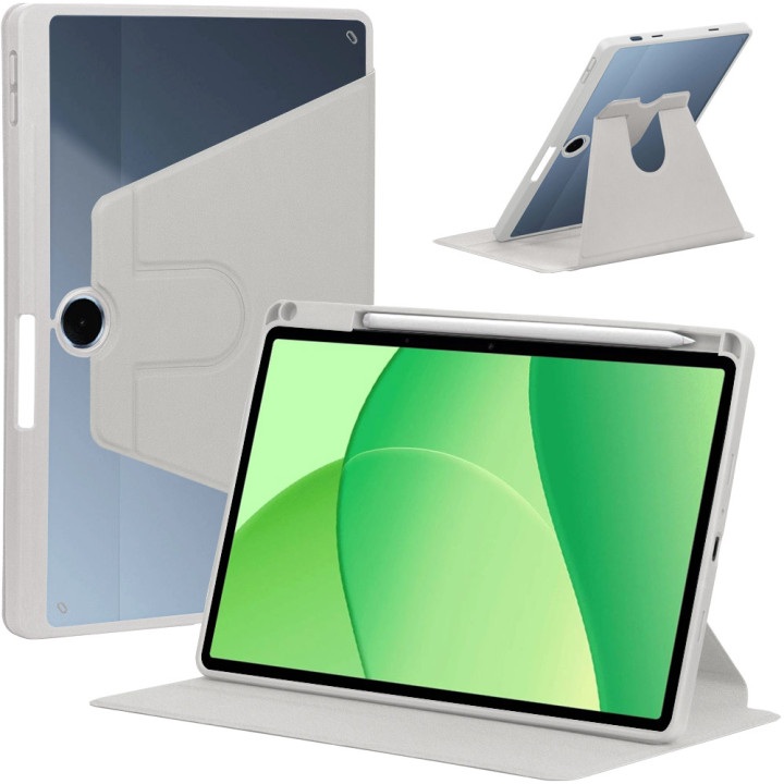 Чехол для OPPO Pad SE 11" / OnePlus Pad Lite (2025) Galeo Hybrid Rotating Stand Grey