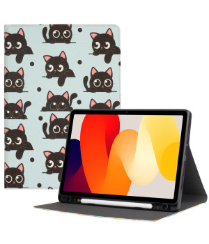 Чехол Galeo TPU Print с отделением для стилуса для Xiaomi Redmi Pad SE 11" Kitten
