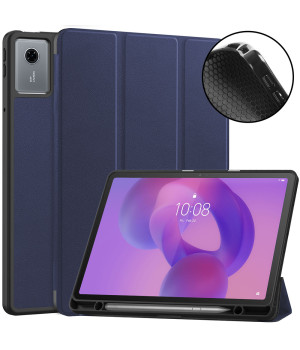 Чехол Galeo Flex TPU с отделением для стилуса для Lenovo Idea Tab 11" / Tab K11 2nd Gen Navy Blue