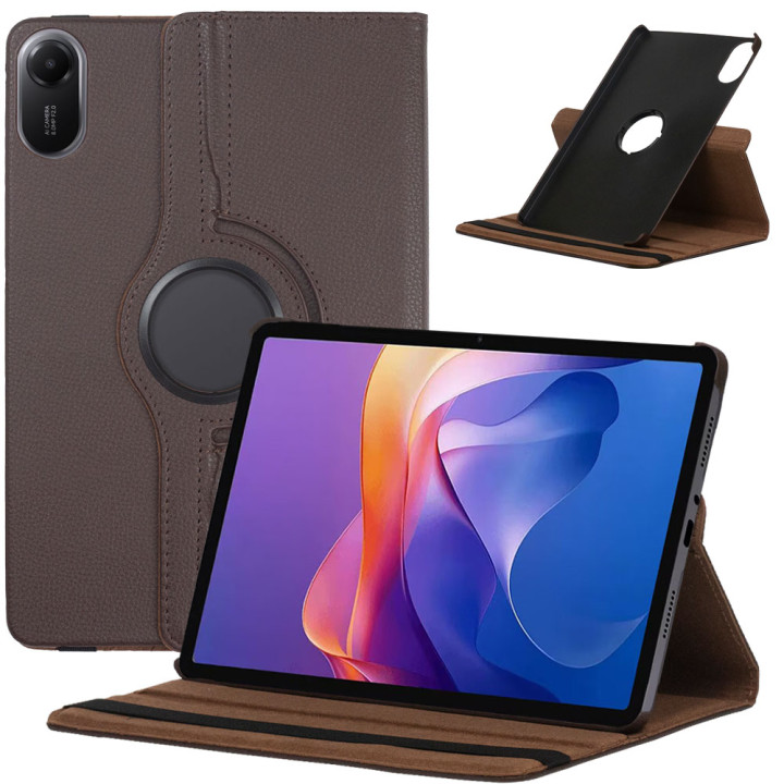 Поворотний чохол Galeo для Xiaomi Redmi Pad 2 / Redmi Pad 2 4G 11" (2025) Brown