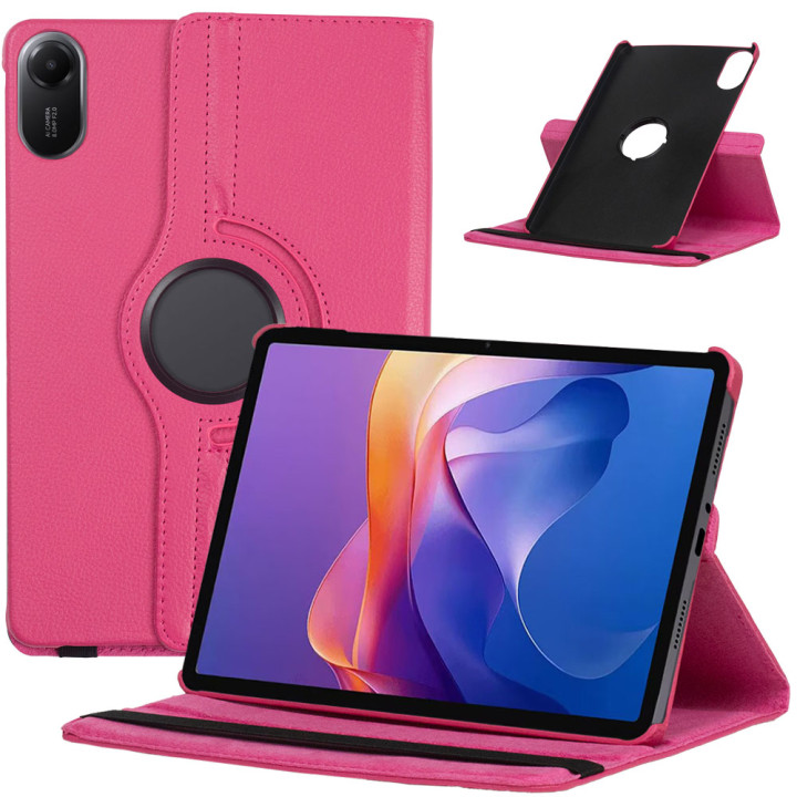 Поворотний чохол Galeo для Xiaomi Redmi Pad 2 / Redmi Pad 2 4G 11" (2025) Hotpink