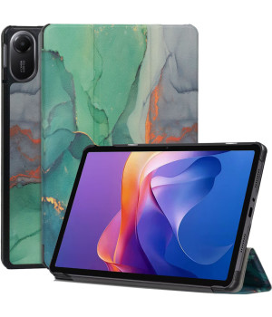 Чехол Galeo Slimline Print для Xiaomi Redmi Pad 2 (2025) 11" Green Marble