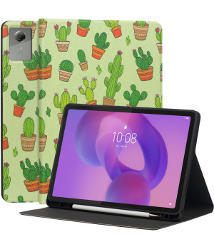 Чохол Galeo TPU Print with Stylus Holder для Lenovo Idea Tab 11" / Tab K11 2nd GenTB336FU Cactus