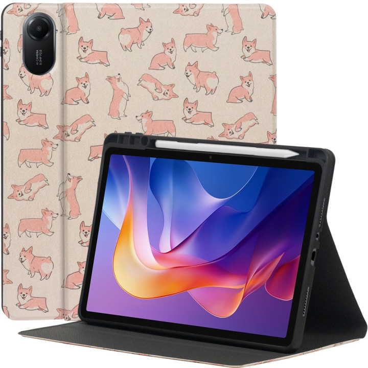 Чохол Galeo TPU Print з відсіком для стилуса для Xiaomi Redmi Pad 2 11" (2025) Corgi