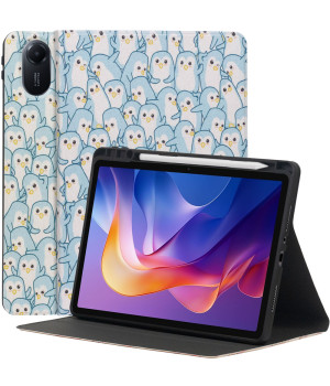 Чехол Galeo TPU Print з відсіком для стилуса для Xiaomi Redmi Pad 2 11" (2025) Penguins