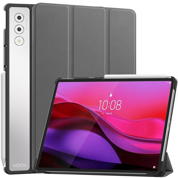 Чохол Galeo Slimline для Lenovo Yoga Tab Plus TB520FU (2025) 12.7" / Yoga Pad Pro Ai Grey