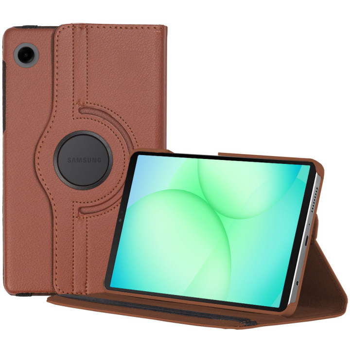 Поворотний чохол для Samsung Galaxy Tab A11 8.7 (2025) SM-X130, SM-X135 Brown