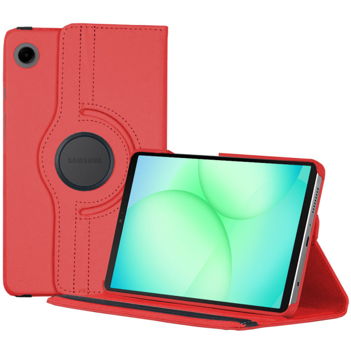 Поворотний чохол для Samsung Galaxy Tab A11 8.7 (2025) SM-X130, SM-X135 Red