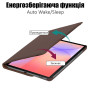 Поворотний чохол Galeo для Samsung Galaxy Tab S10 Lite/S10 FE/S9 FE/S9 Brown