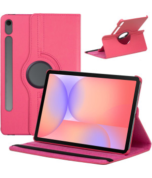 Поворотний чохол Galeo для Samsung Galaxy Tab S10 Lite/S10 FE/S9 FE/S9 Hotpink