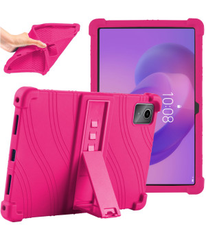 Силіконовий чохол з підставкою для Lenovo Idea Tab 11" / Tab K11 2nd Gen TB336FU, TB336ZU Hotpink