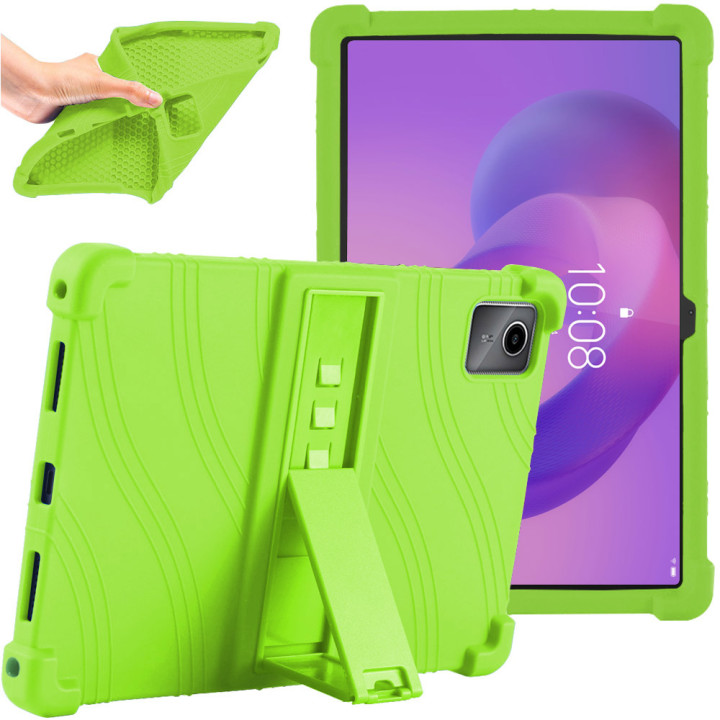 Силіконовий чохол з підставкою для Lenovo Idea Tab 11" / Tab K11 2nd Gen TB336FU, TB336ZU Green