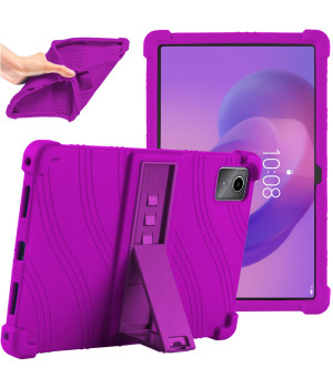 Силіконовий чохол з підставкою для Lenovo Idea Tab 11" / Tab K11 2nd Gen TB336FU, TB336ZU Purple