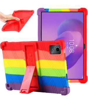 Силіконовий чохол з підставкою для Lenovo Idea Tab 11" / Tab K11 2nd Gen TB336FU, TB336ZU Rainbow