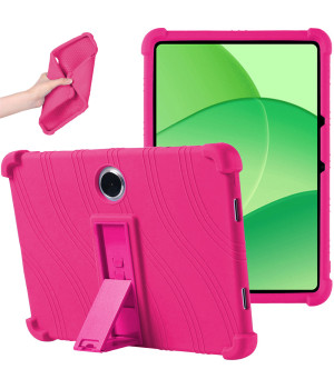 Силіконовий чохол з підставкою для OPPO Pad SE / OnePlus Pad Lite 11" (2025) Hotpink