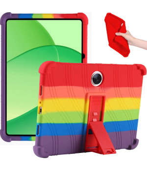 Силіконовий чохол з підставкою для OPPO Pad SE / OnePlus Pad Lite 11" (2025) Rainbow