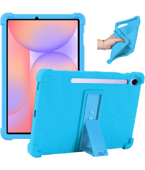 Силіконовий чохол з підставкою для Samsung Galaxy Tab S9 FE/S10 FE/S10 Lite 10.9" Blue