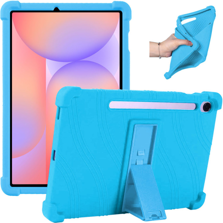 Силиконовый чехол c подставкой для Samsung Galaxy Tab S9 FE/S10 FE/S10 Lite 10.9" Blue