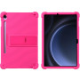 Силиконовый чехол c подставкой для Samsung Galaxy Tab S9 FE/S10 FE/S10 Lite 10.9" Hotpink