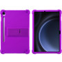 Силиконовый чехол c подставкой для Samsung Galaxy Tab S9 FE/S10 FE/S10 Lite 10.9" Purple