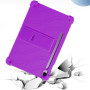 Силиконовый чехол c подставкой для Samsung Galaxy Tab S9 FE/S10 FE/S10 Lite 10.9" Purple