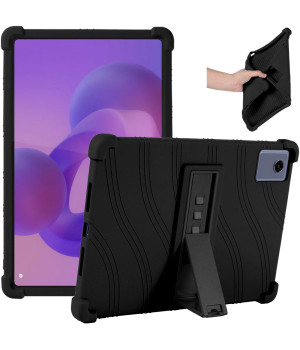 Силіконовий чохол з підставкою для Lenovo Idea Tab Plus 12.1" / Tab K12 TB361FU, TB361ZU Black