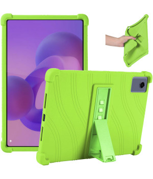 Силіконовий чохол з підставкою для Lenovo Idea Tab Plus 12.1" / Tab K12 TB361FU, TB361ZU Green